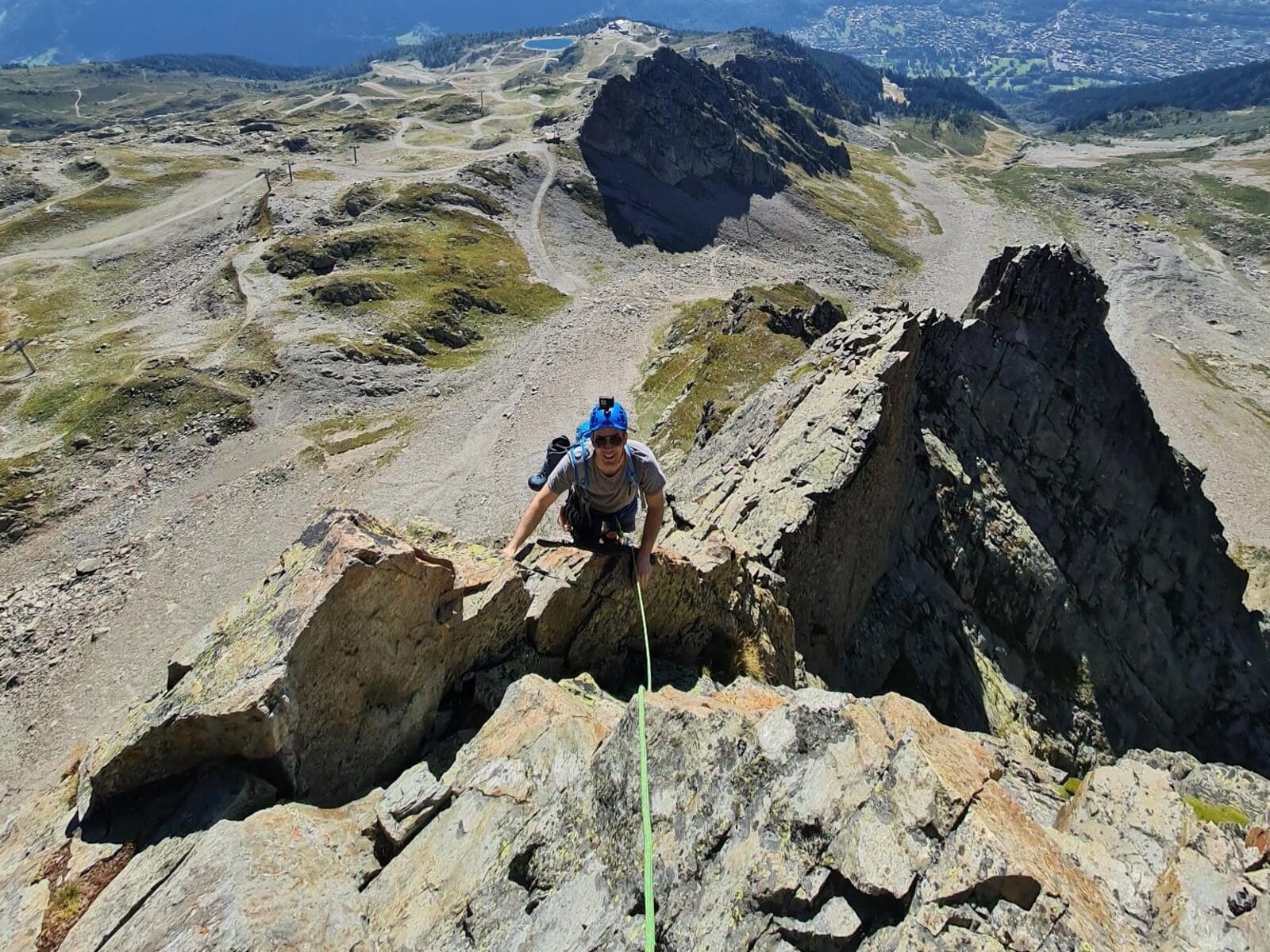 Guide escalade facile Chamonix