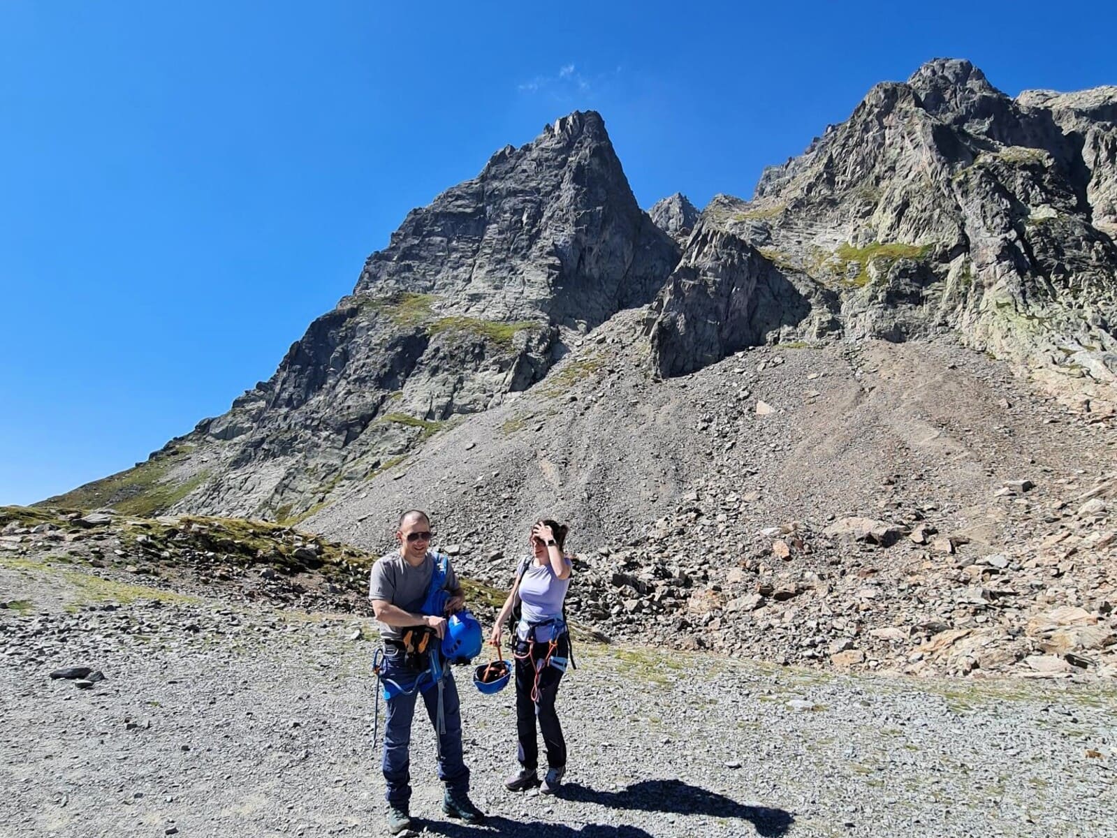 Guide escalade facile Chamonix