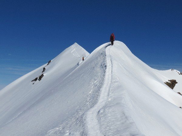 Le sommet du Castor en 2 jours depuis Gressoney