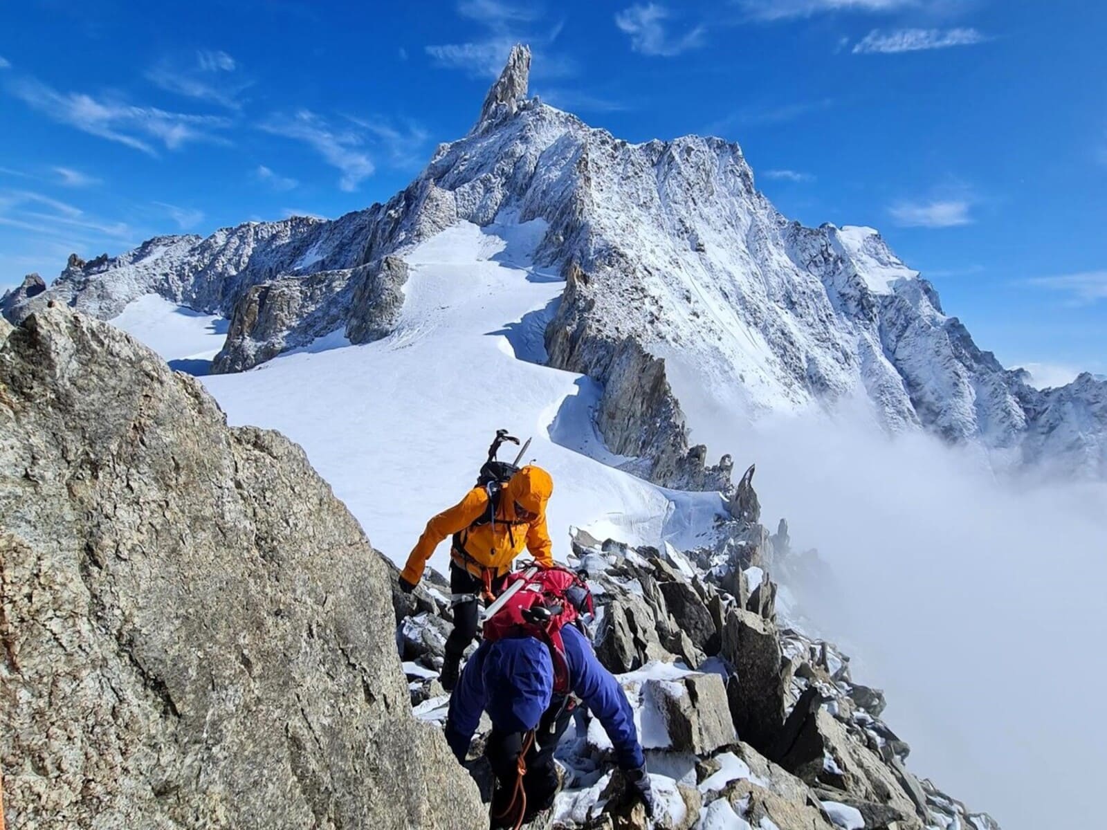 stage alpinisme altitude refuge torino