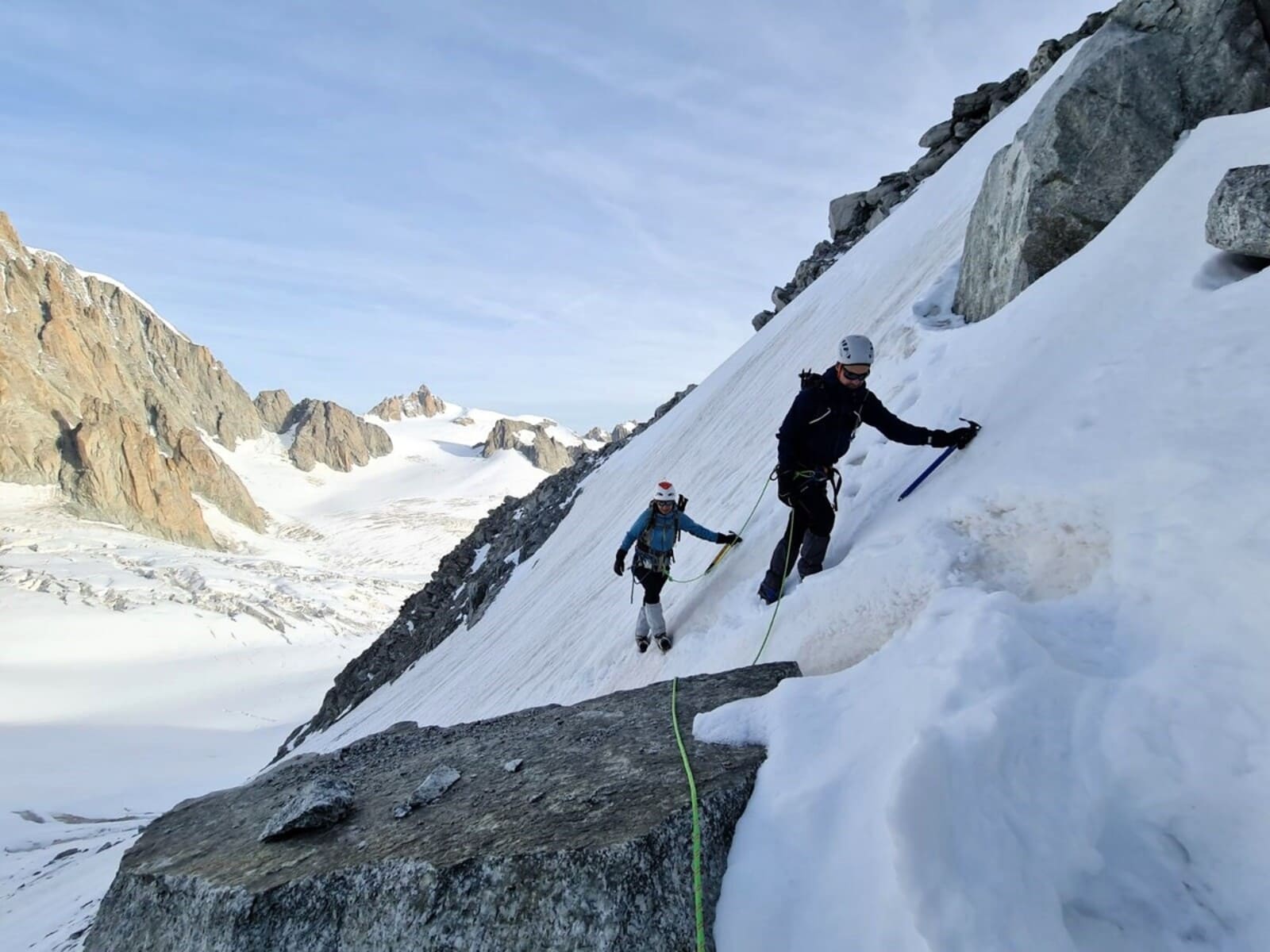 stage alpinisme altitude refuge torino