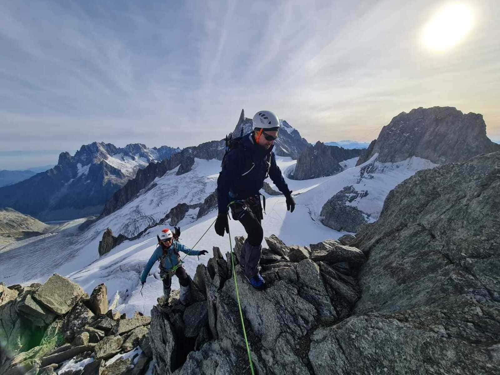 stage alpinisme altitude refuge torino
