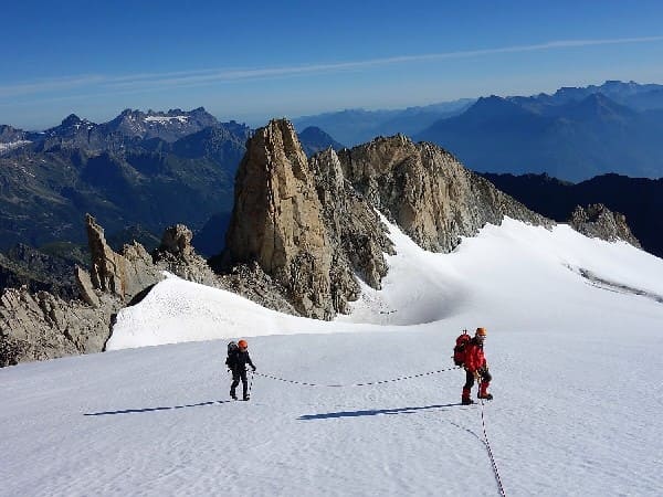 Guide escalade granit secteur Orny Trient