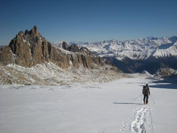 Guide escalade granit secteur Orny Trient