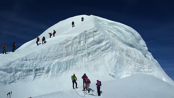 Un 4000 à Zinal : le Bishorn