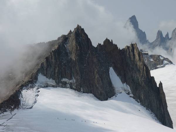 randonnée glaciaire vallee blanche