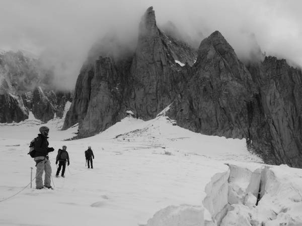 randonnée glaciaire vallee blanche