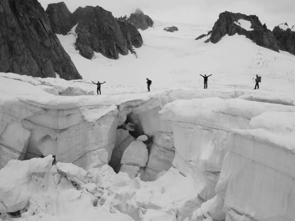 randonnée glaciaire vallee blanche