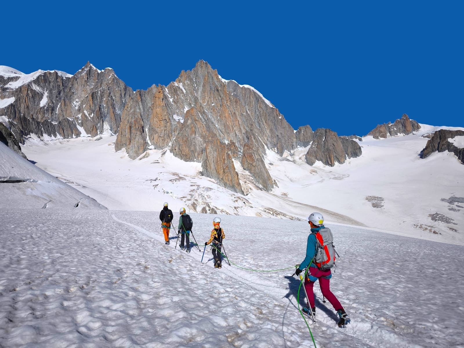 randonnée glaciaire vallee blanche