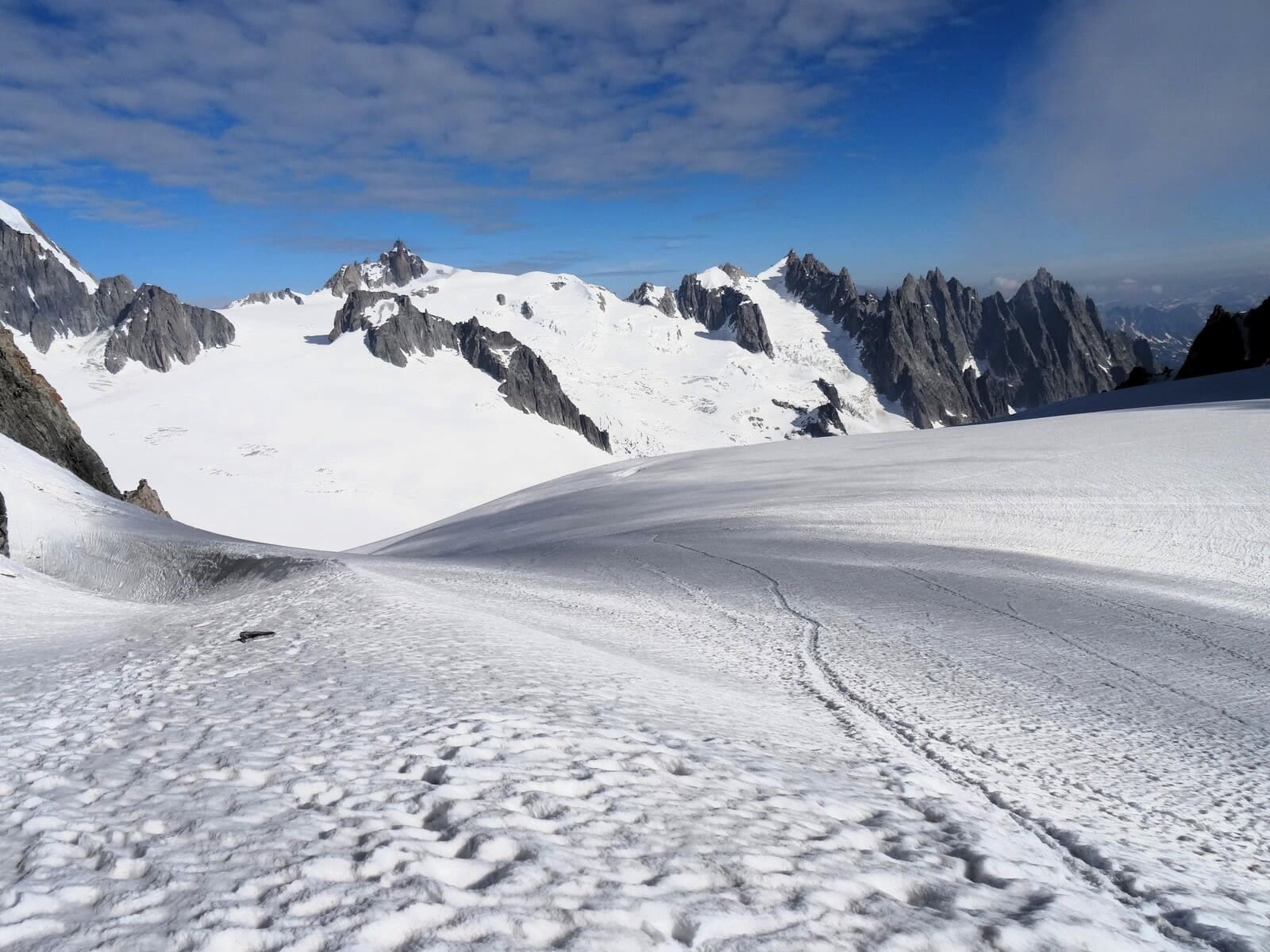 randonnée glaciaire vallee blanche