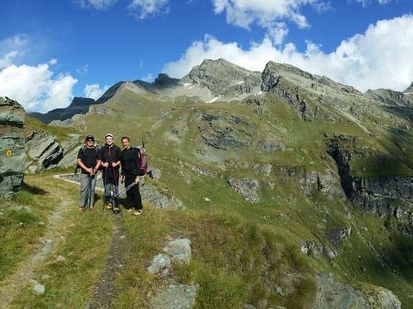 Die Gipfel des Monte-Rosa