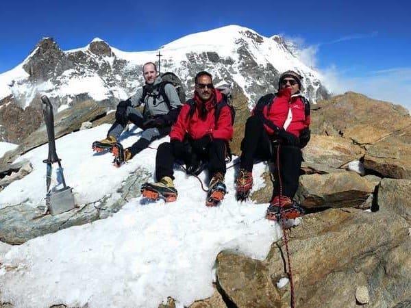 Sommets du Mont-Rose en 3 jours depuis Gressoney