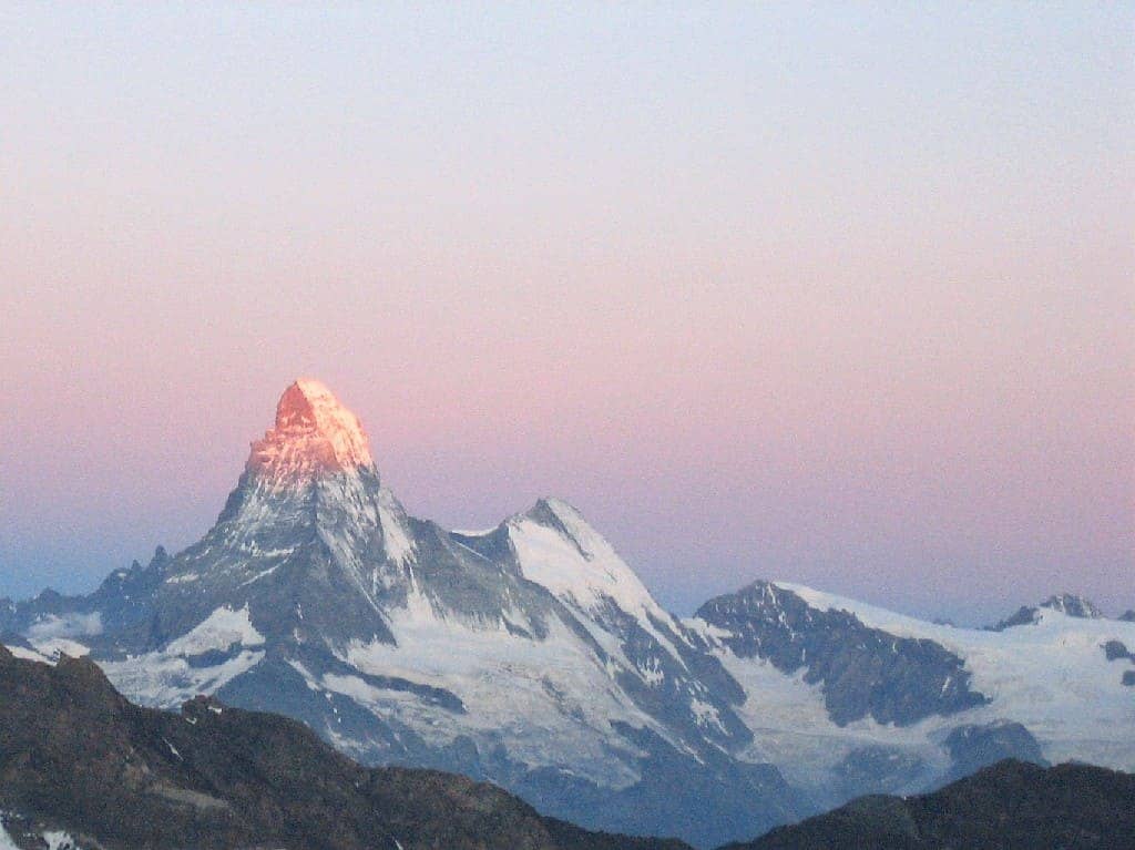 Un 4000 de Saas-Fee : l'Alphubel