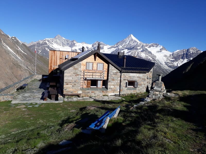 Un 4000 de Saas-Fee : l'Alphubel