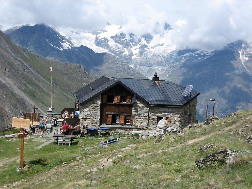 Un 4000 de Saas-Fee : l'Alphubel