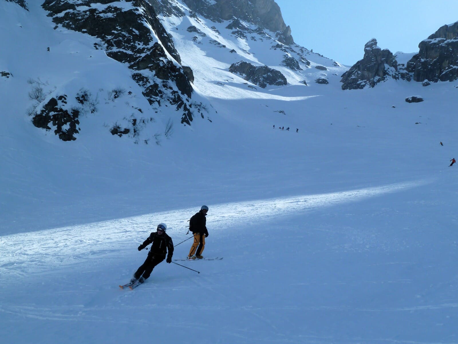 Raid à skis de 4 jours dans le Haut Val Montjoie