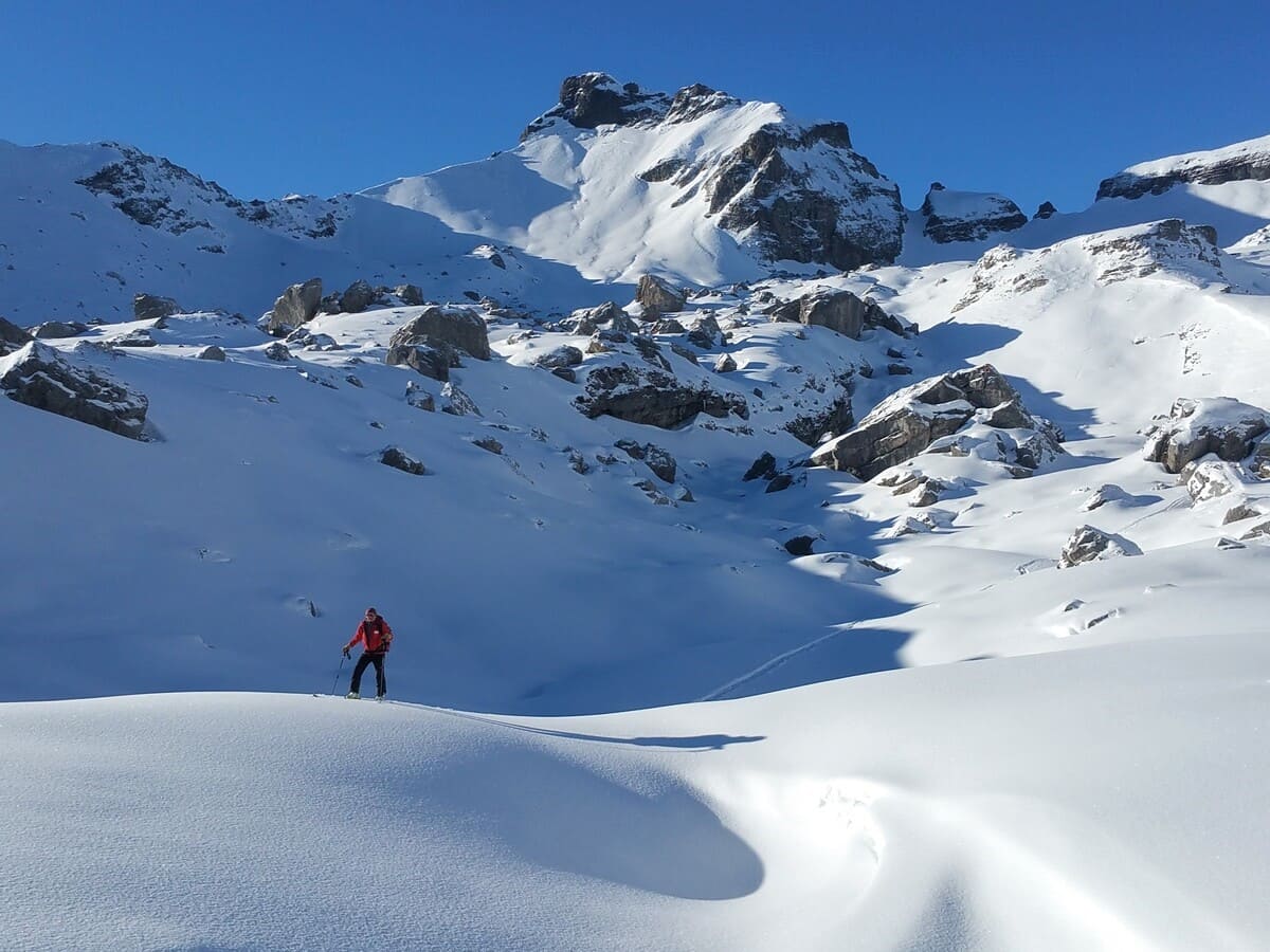 Guide ski rando initiation flaine