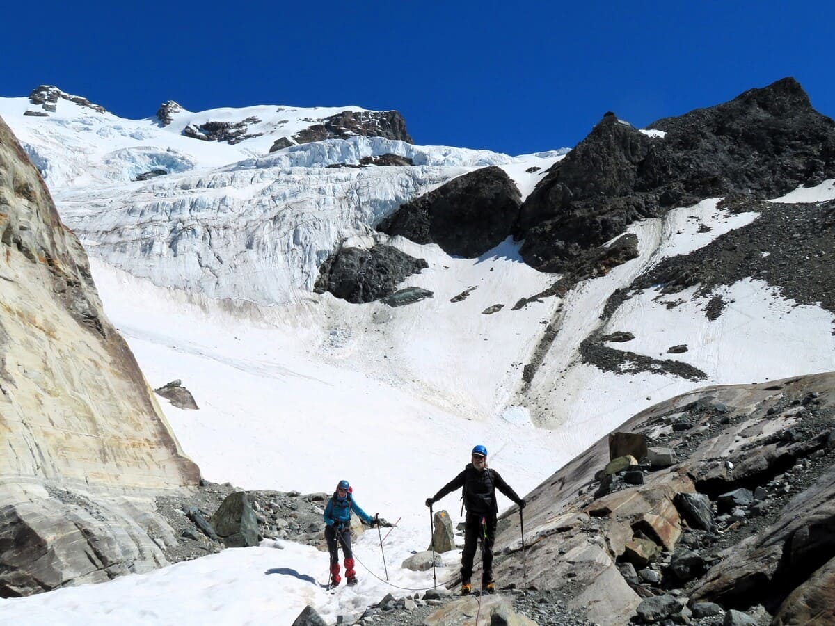 4000er Gipfel des Monte-Rosa - Spaghettitour
