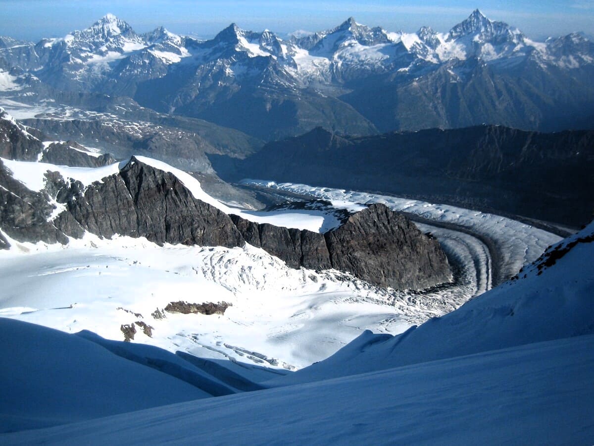 4000er Gipfel des Monte-Rosa - Spaghettitour