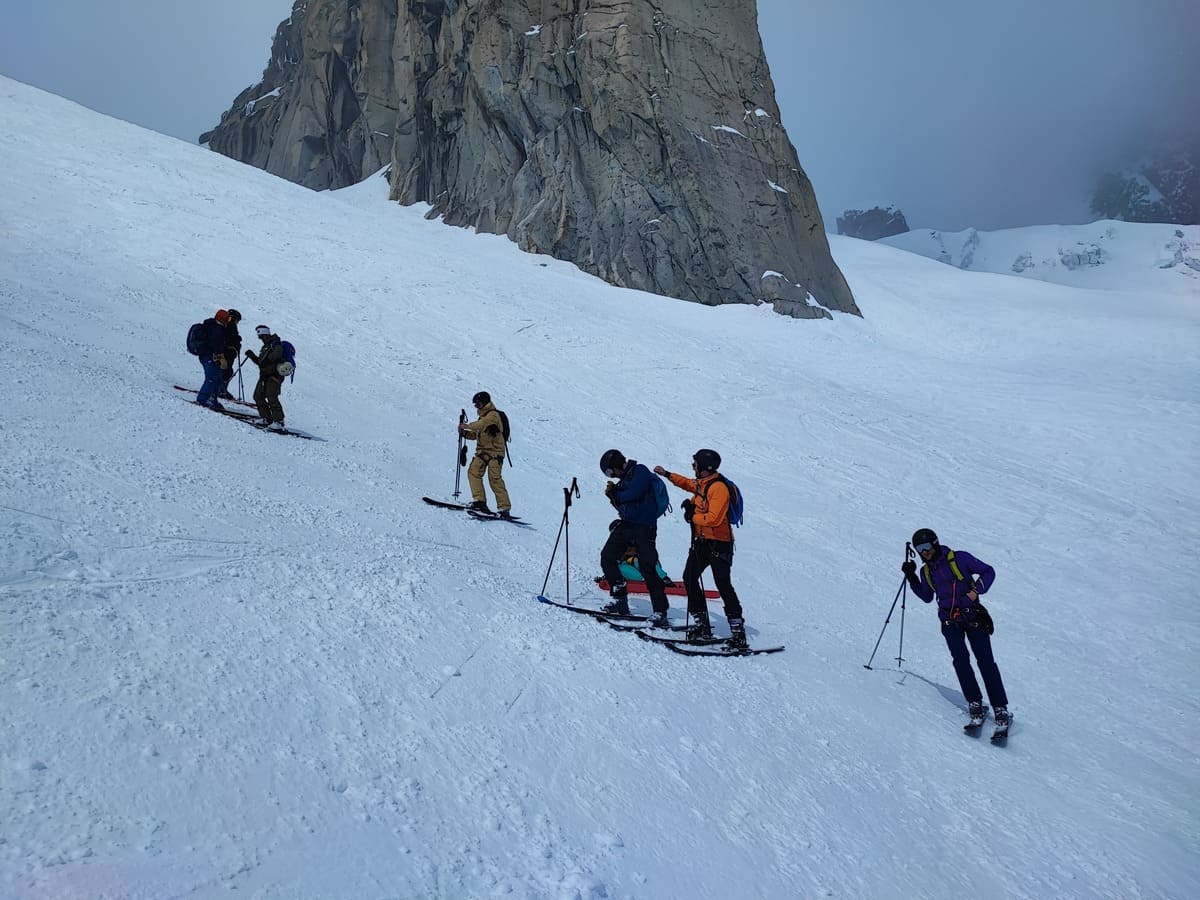 La vallée Blanche en 2 jours avec la nuit en refuge