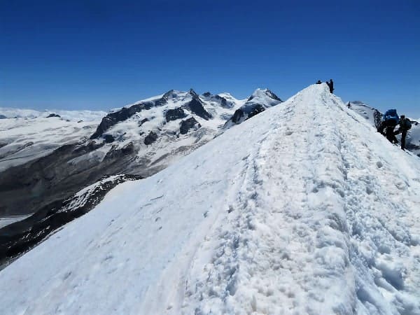 Un 4000 à Zermatt : le Breithorn