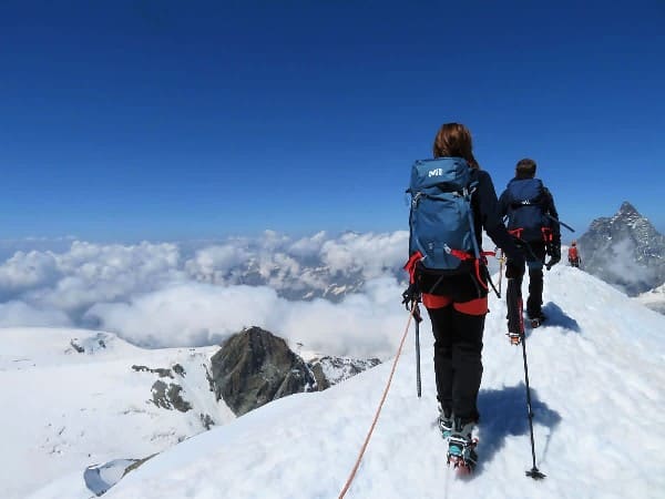 Un 4000 à Zermatt : le Breithorn