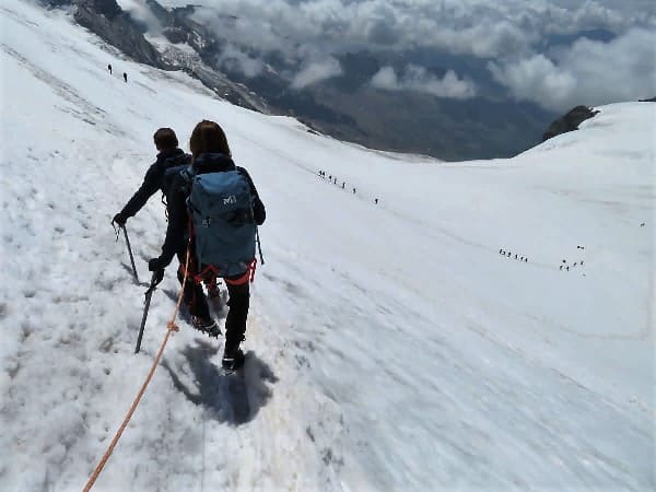 Un 4000 à Zermatt : le Breithorn