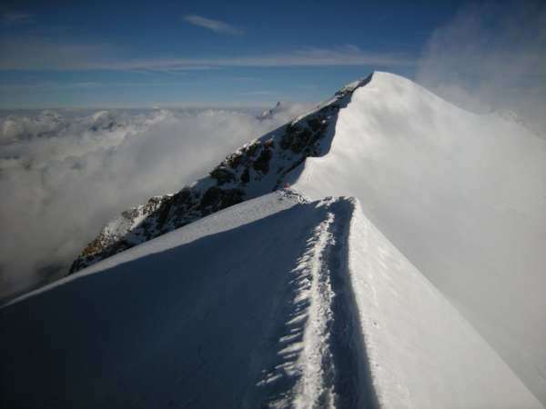 Traversée Pollux - Castor - Lyskamm - Mont-Rose en 4 jours depuis Gressoney