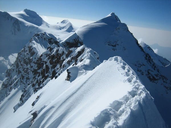 Traversée Pollux - Castor - Lyskamm - Mont-Rose en 4 jours depuis Gressoney