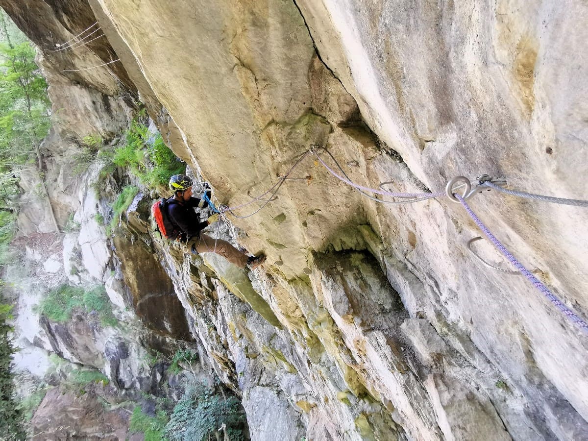 Via Ferrata du Parc Thermal à Saint-Gervais