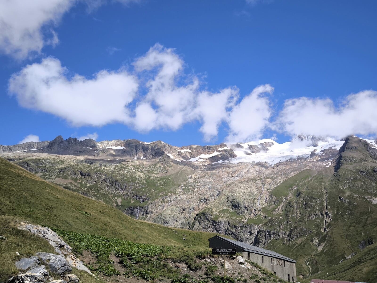 Alpinisme au refuge Robert blanc