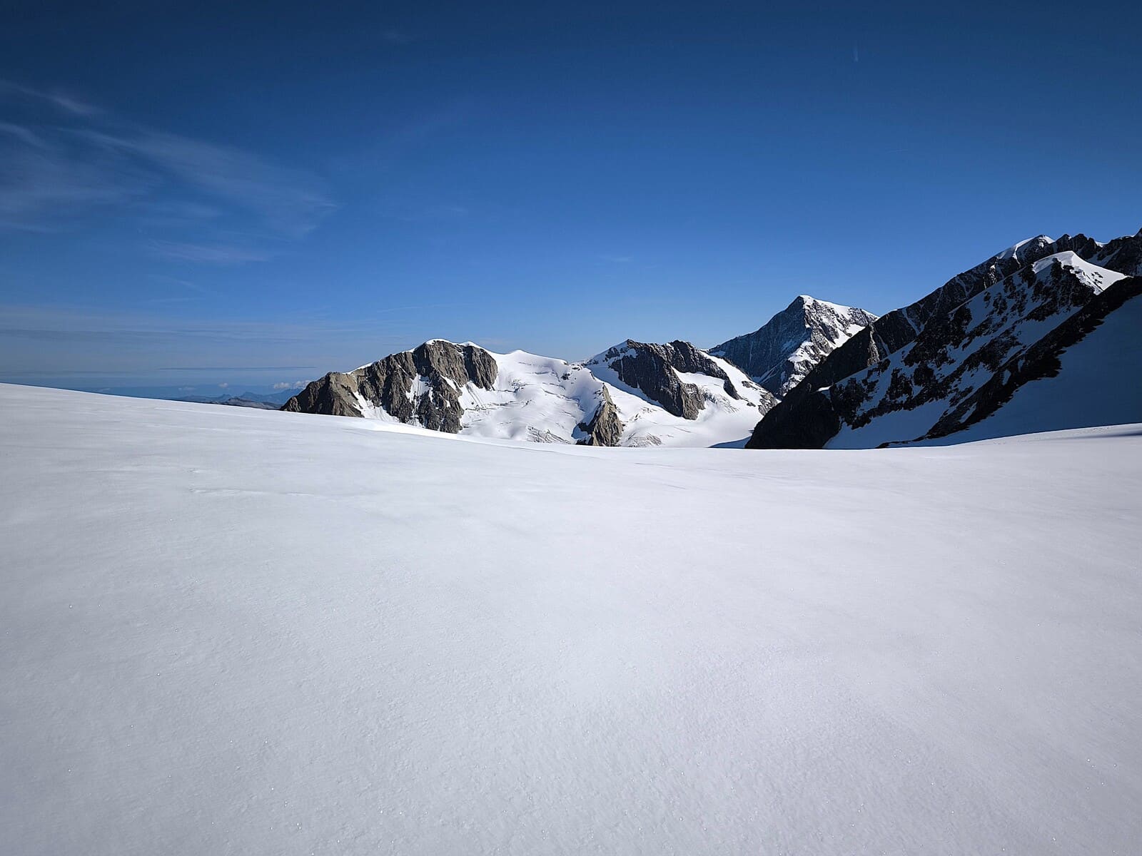 Alpinisme au refuge Robert blanc