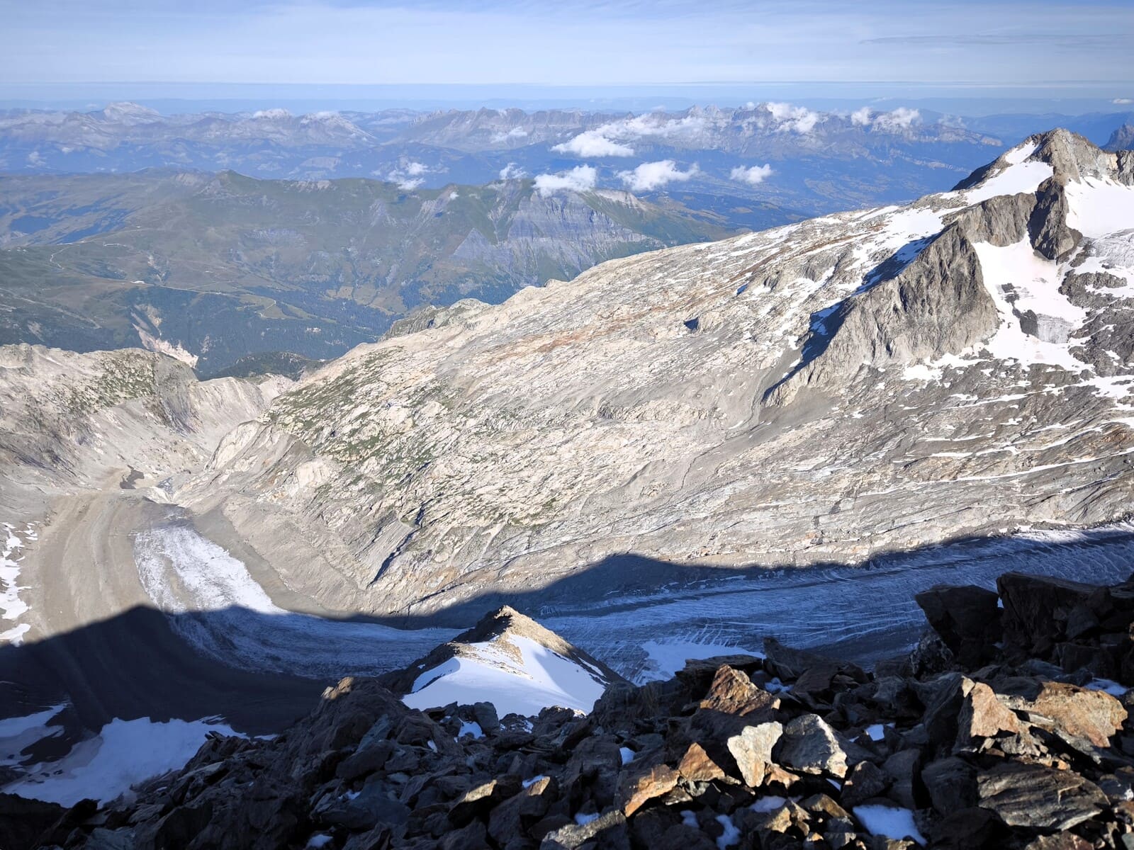 Alpinisme au refuge Robert blanc