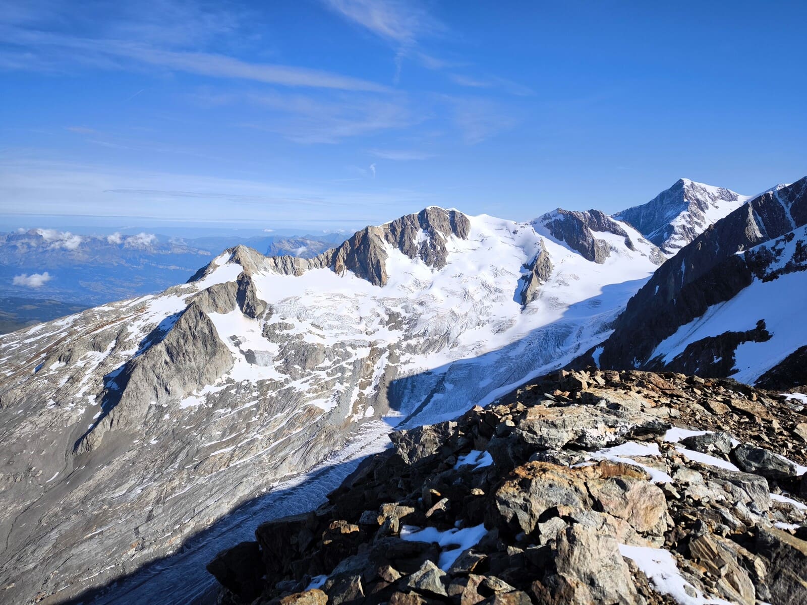 Alpinisme au refuge Robert blanc