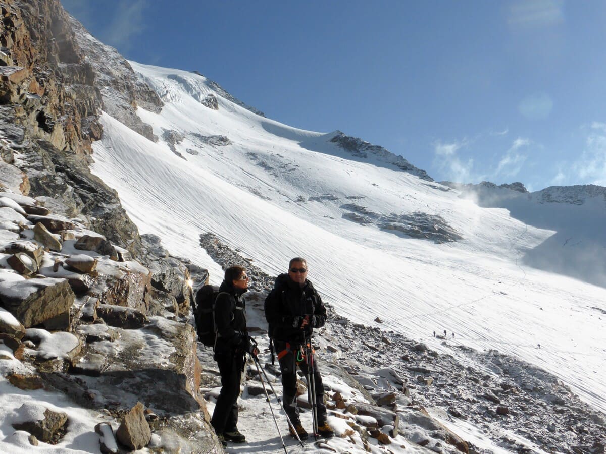 Sommets du Mont-Rose en 3 jours depuis Gressoney