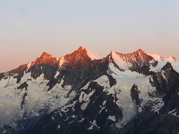 Un 4000 à Saas-Fee : le Weissmies