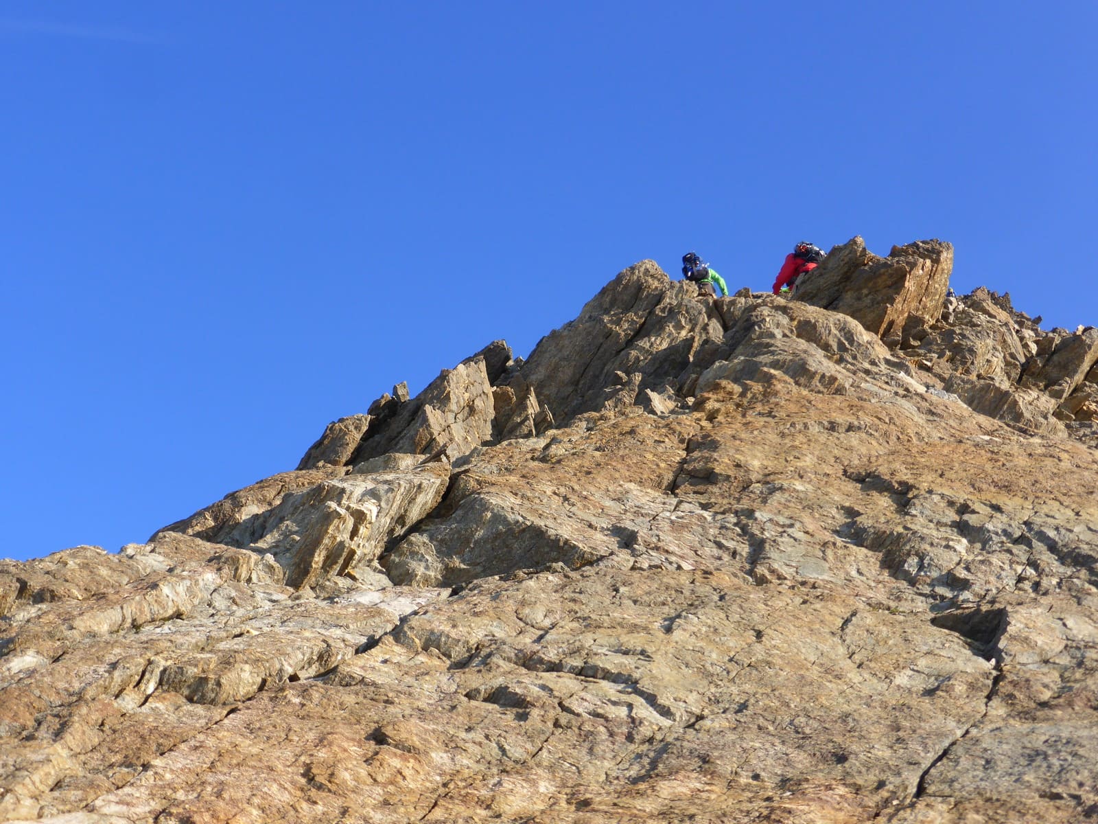 Un 4000 à Saas-Fee : le Weissmies
