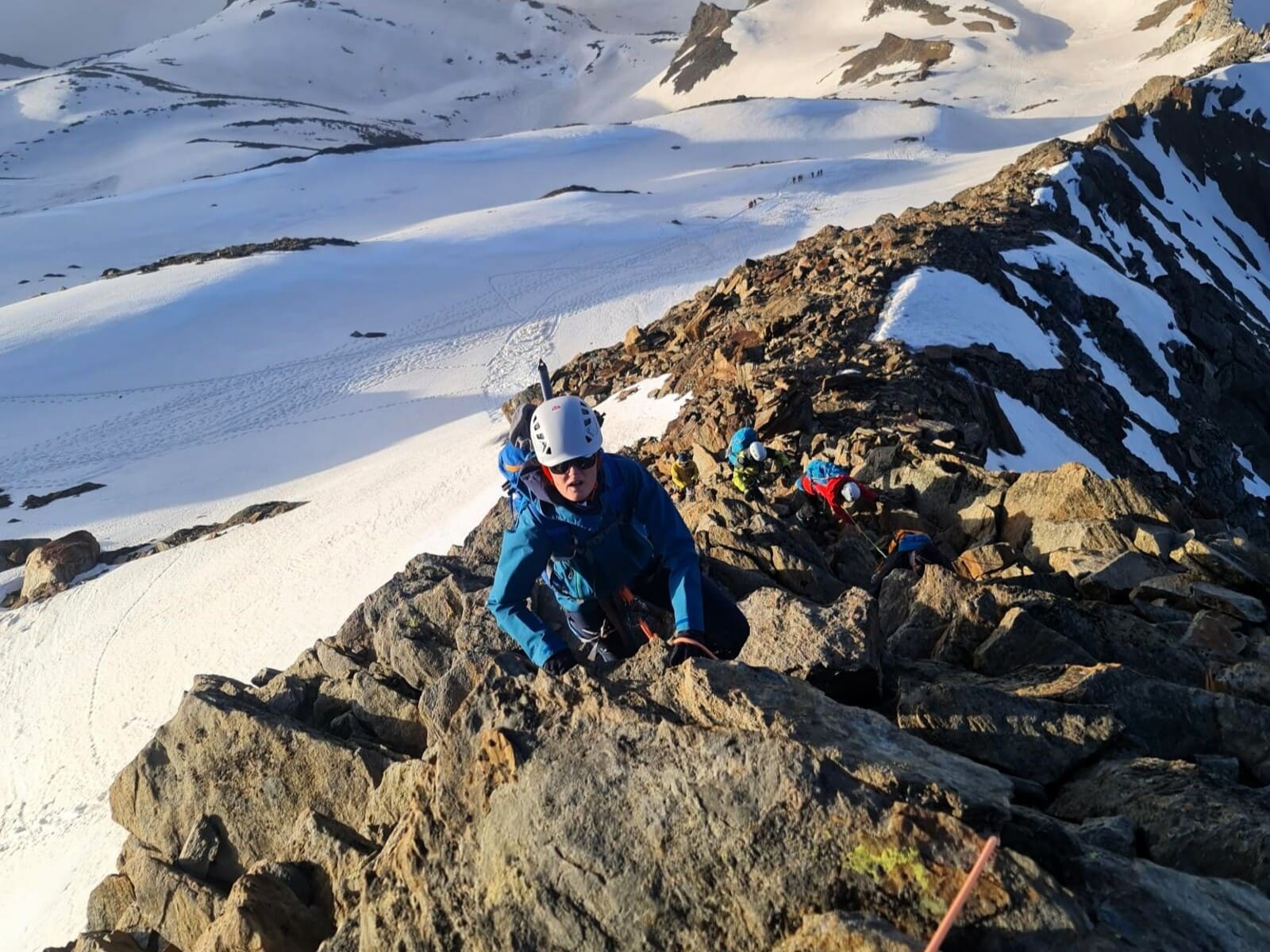 Un 4000 à Saas-Fee : le Weissmies