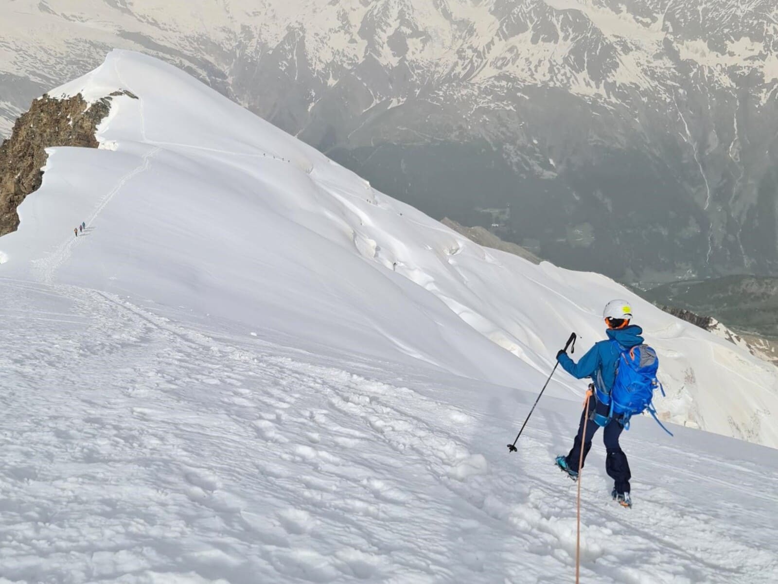 Un 4000 à Saas-Fee : le Weissmies