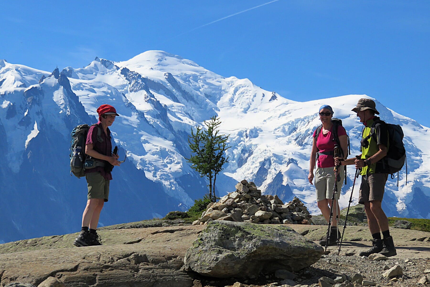 Mont-Blanc-Umrundung | Tour du Mont-Blanc TMB| Geführte Wanderreise mit Gepäcktransport und Hotels
