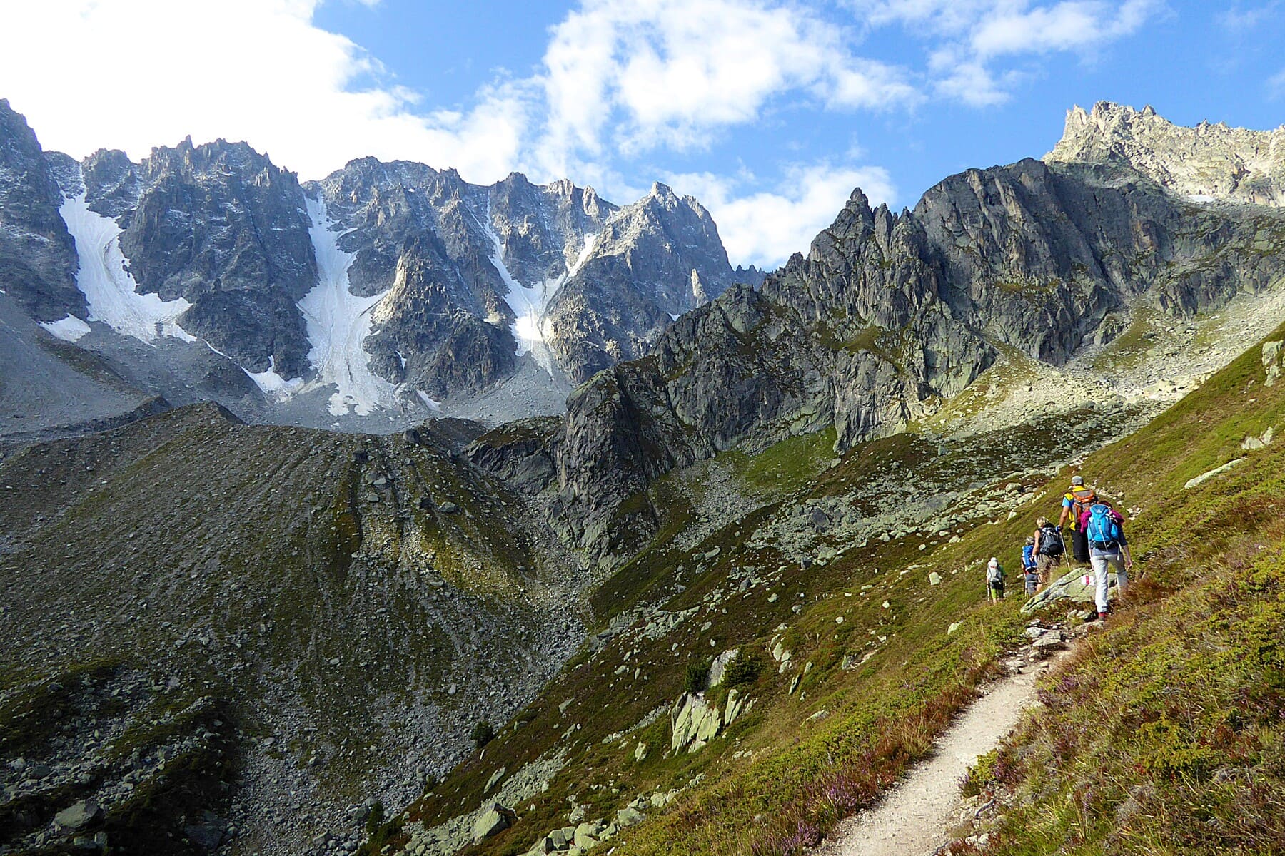 Mont-Blanc-Umrundung | Tour du Mont-Blanc TMB| Geführte Wanderreise mit Gepäcktransport und Hotels