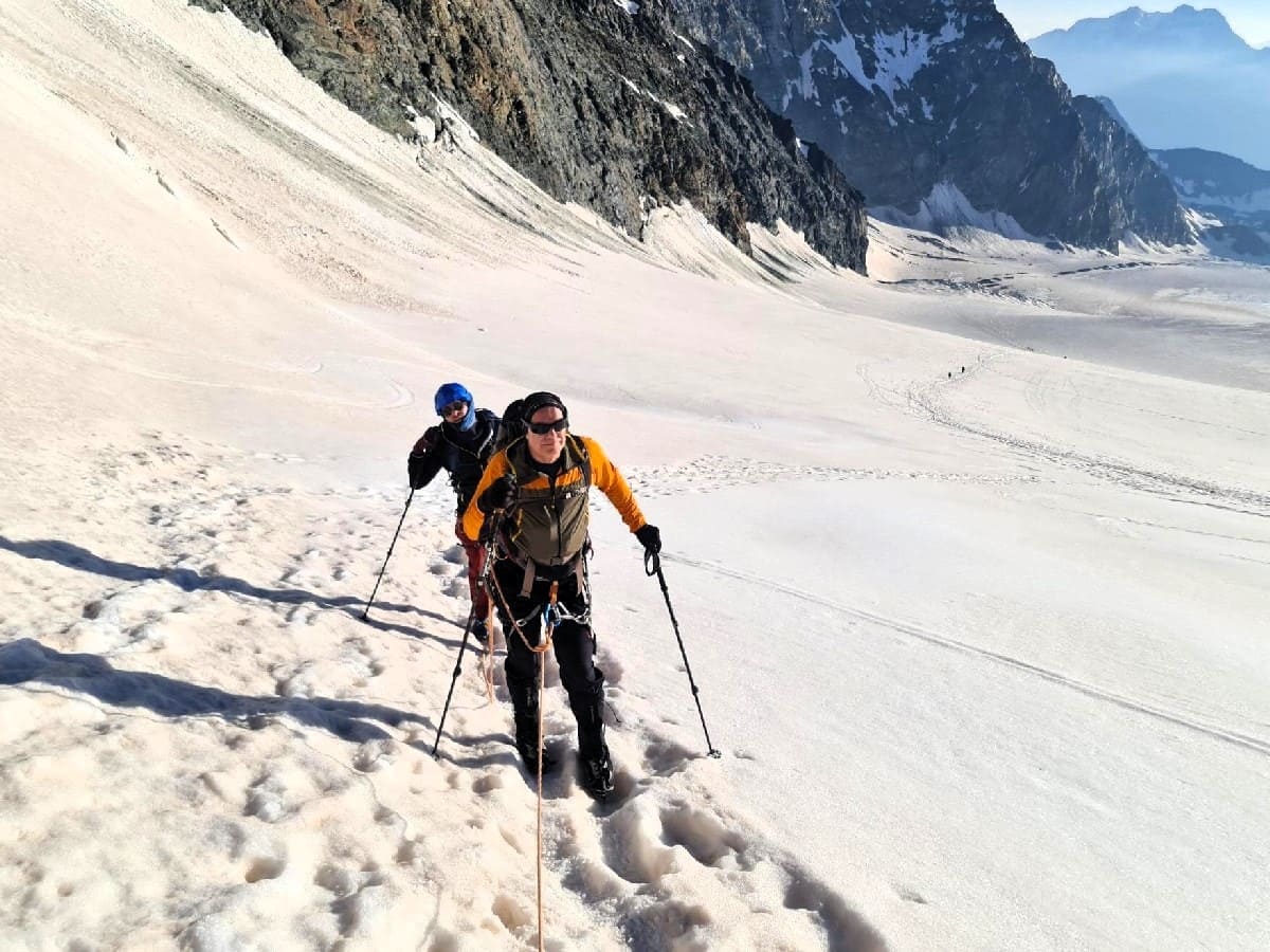 4000 à Saas-Fee : Allalinhorn et Strahlhorn