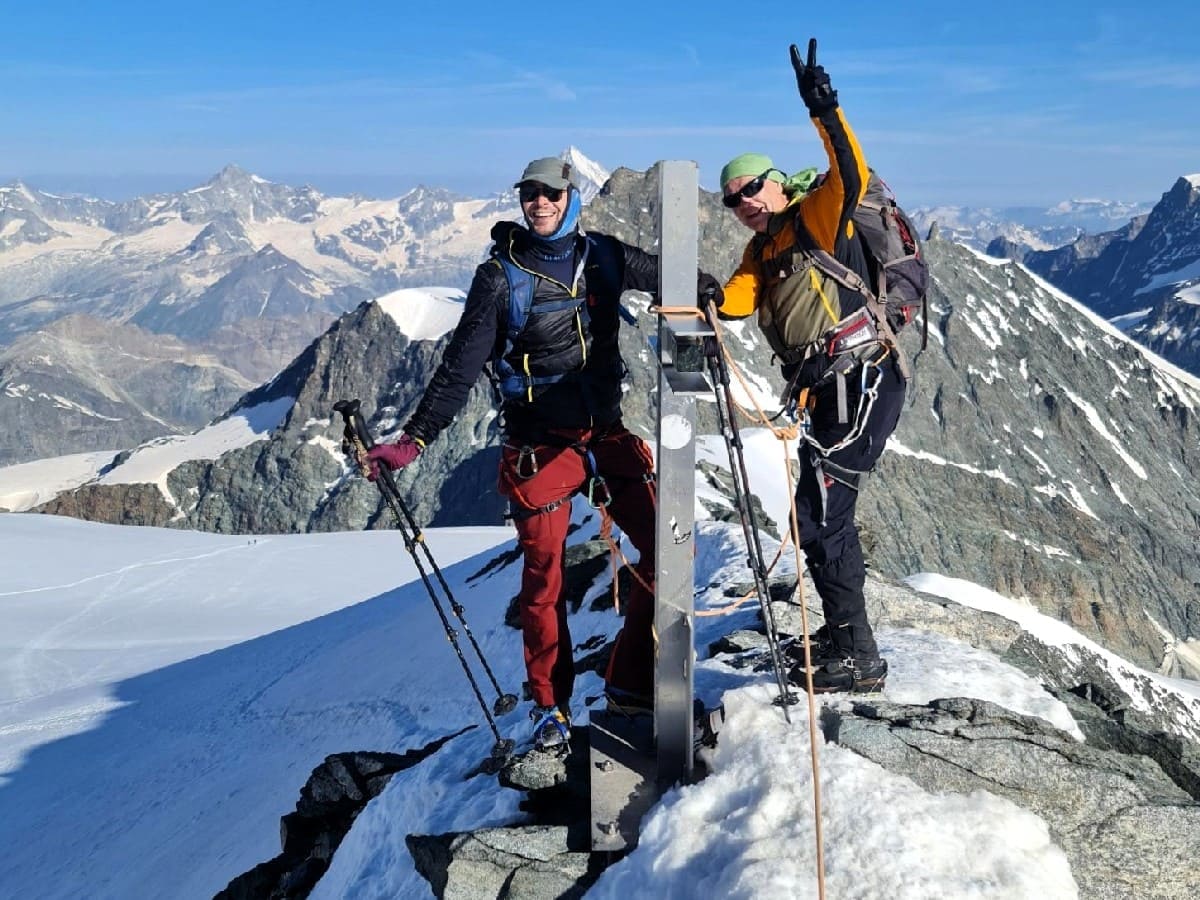 4000 à Saas-Fee : Allalinhorn et Strahlhorn