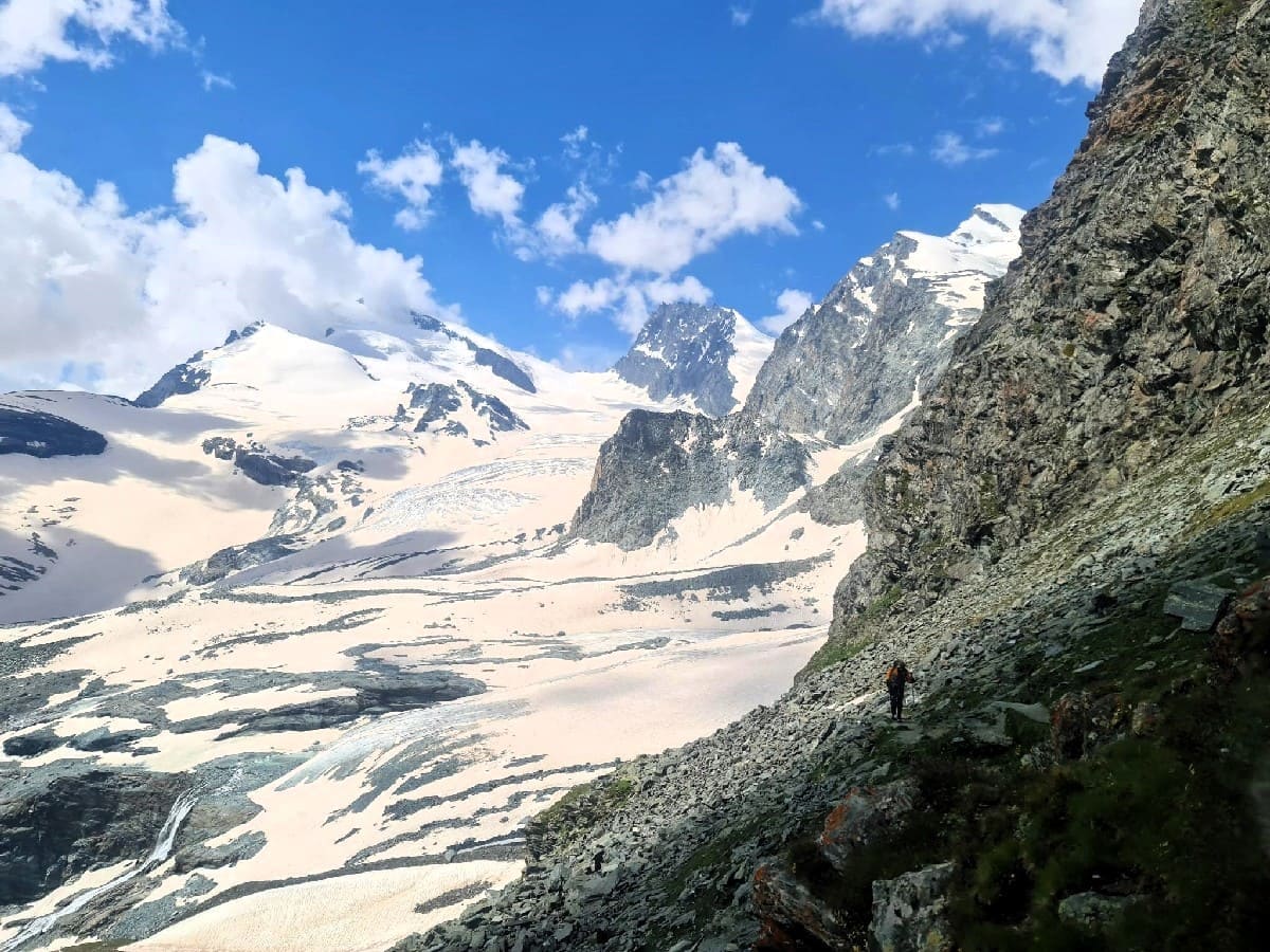 4000 à Saas-Fee : Allalinhorn et Strahlhorn