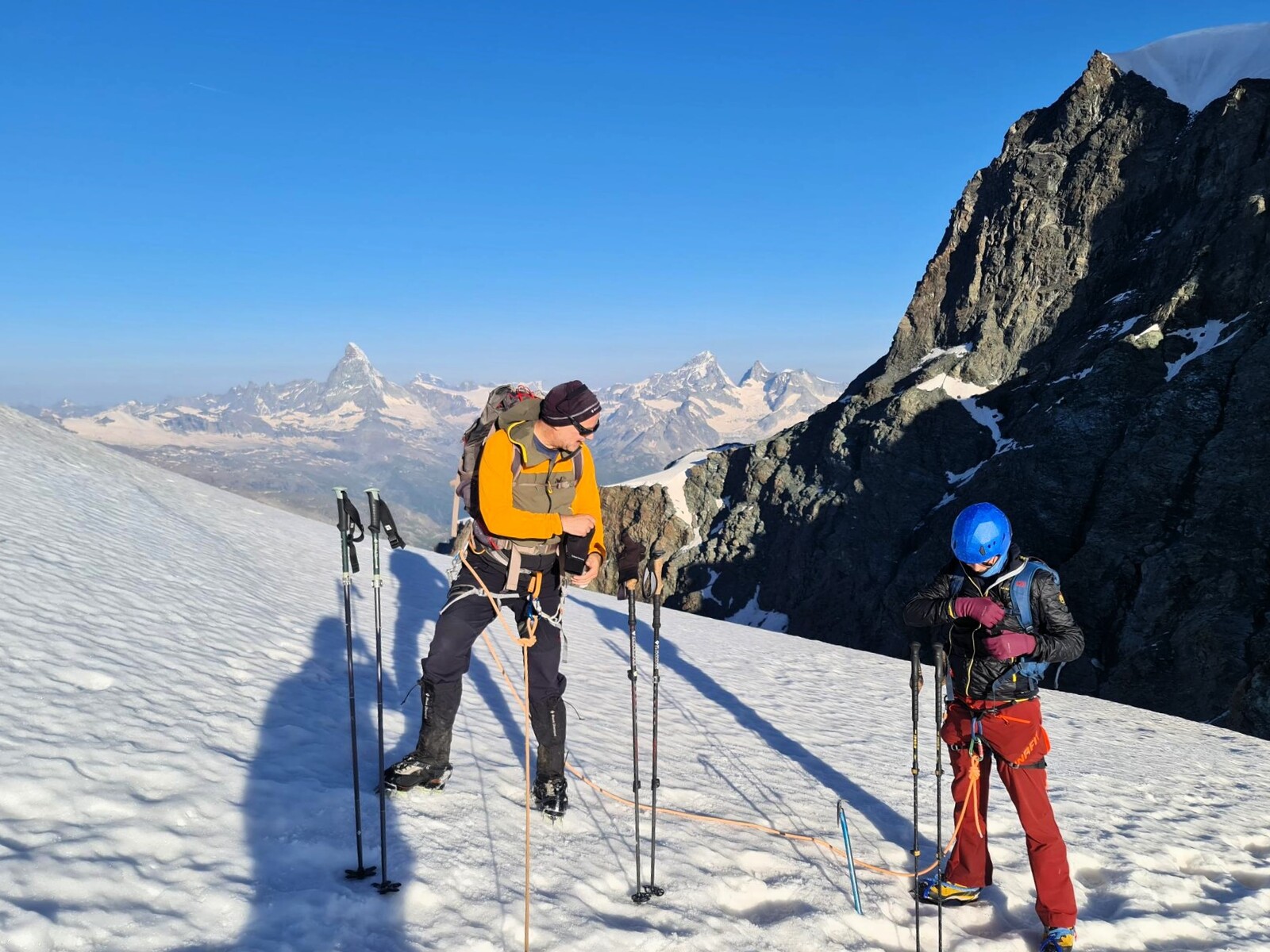 4000 à Saas-Fee : Allalinhorn et Strahlhorn