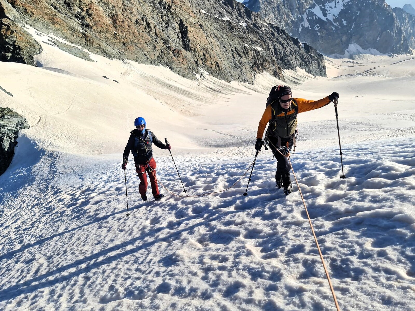 4000 à Saas-Fee : Allalinhorn et Strahlhorn