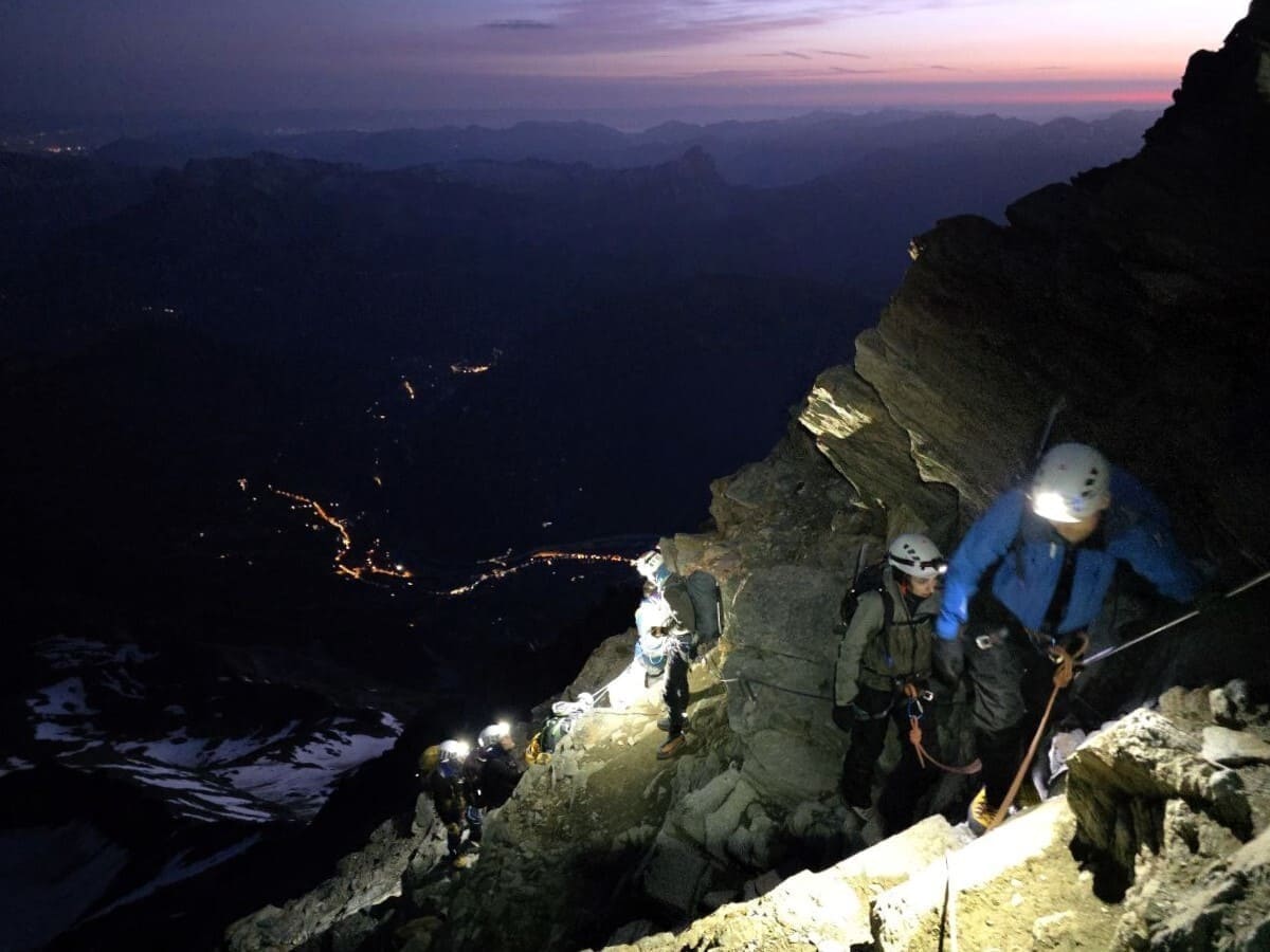 Progression Stage Mont-Blanc Guide