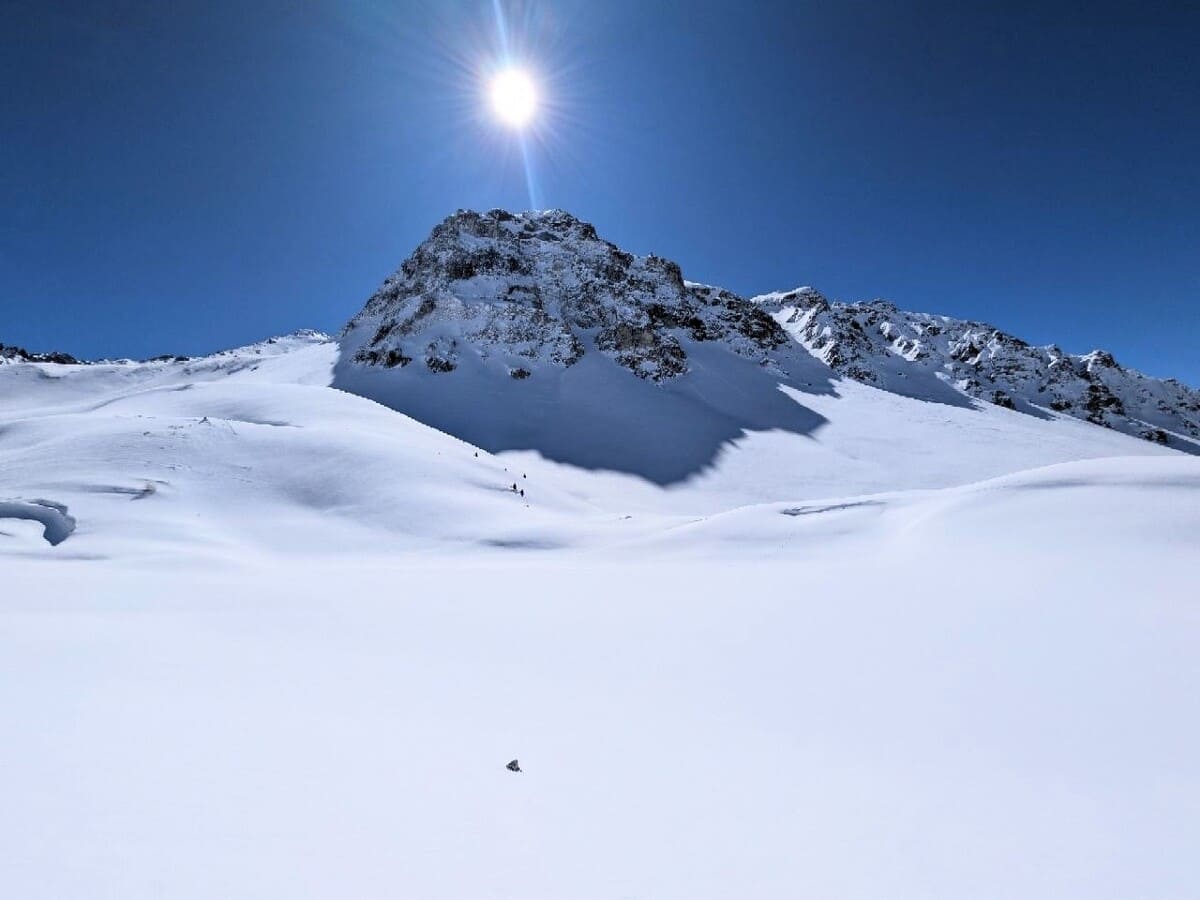 Guide raid ski Zinal mountet