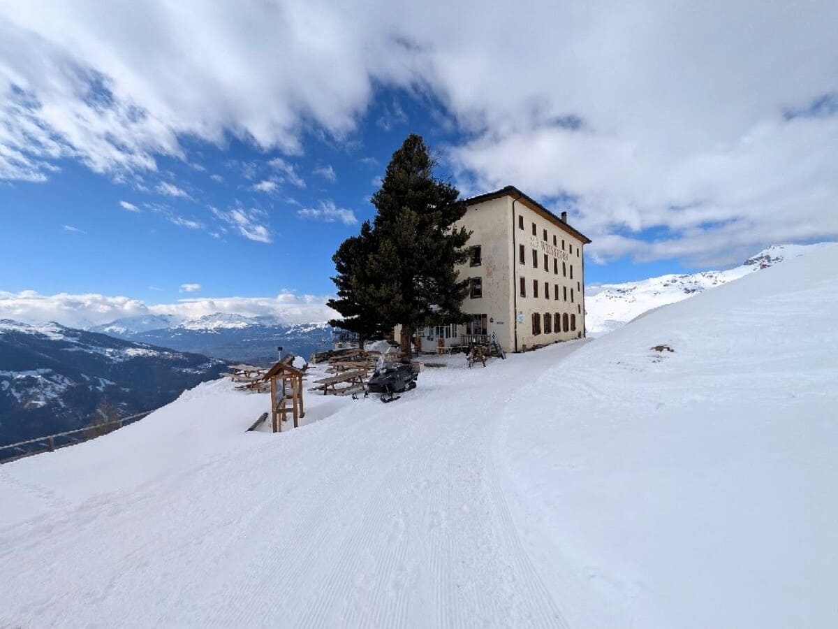 Guide raid ski Zinal mountet