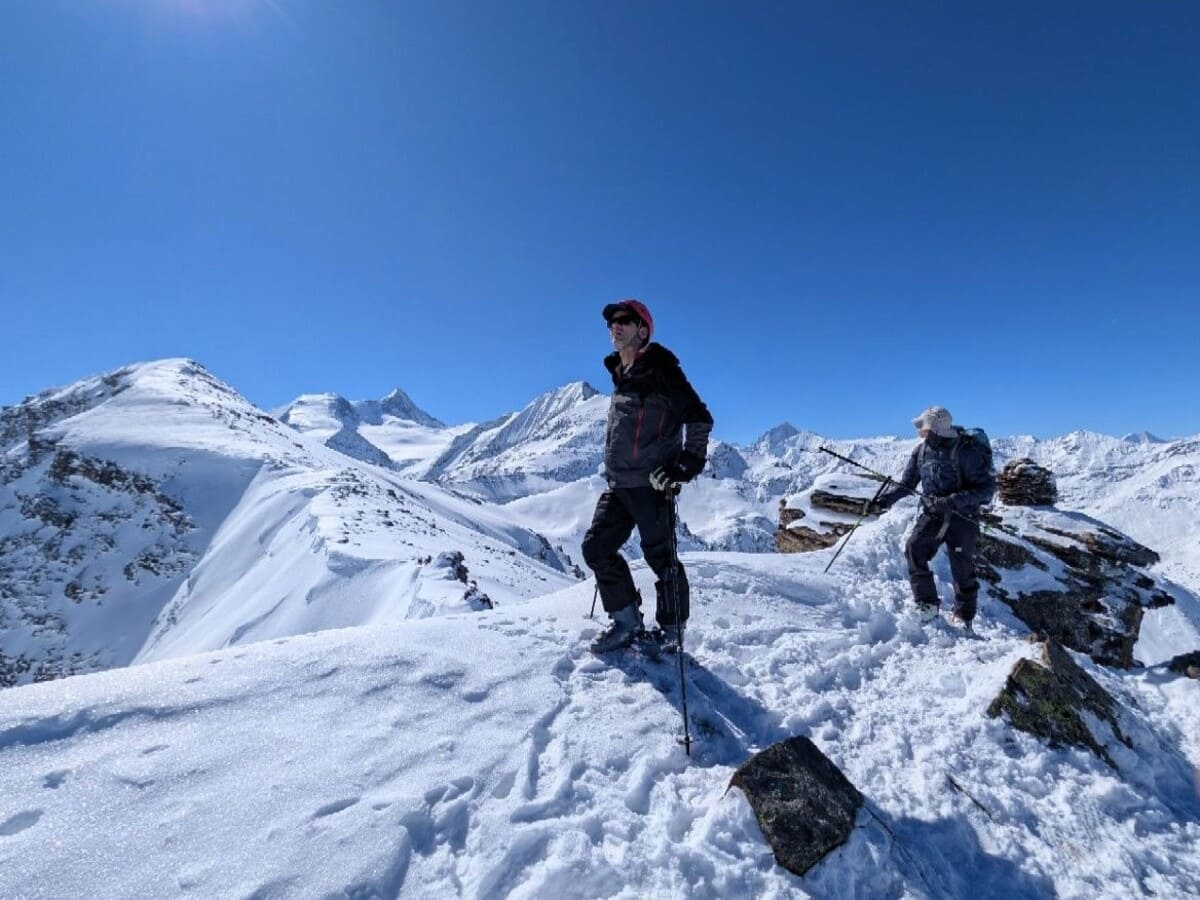 Guide raid ski Zinal mountet